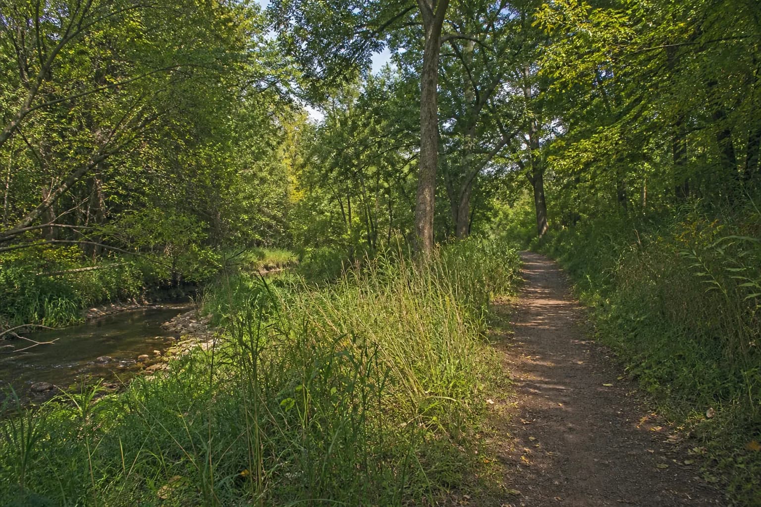 Preserve North Natural Heritage System trail context used on the pricing and location pages